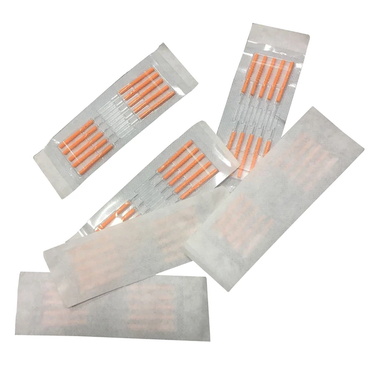 Plastic handle acupuncture detox needles with factory price Disposable massage sterile best acupuncture dry needing