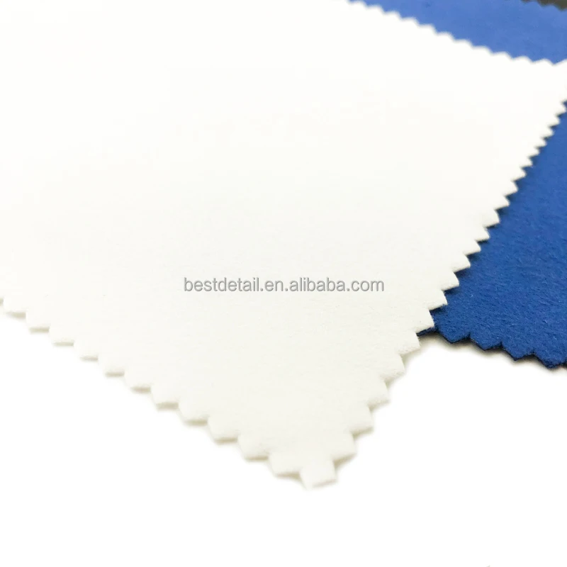 White Lint Free Suede Microfiber Glasses Cell Phone Silverware Lens Eyeglasses Screen Ipad Iphone Ceramic Coating Cleaning Cloth