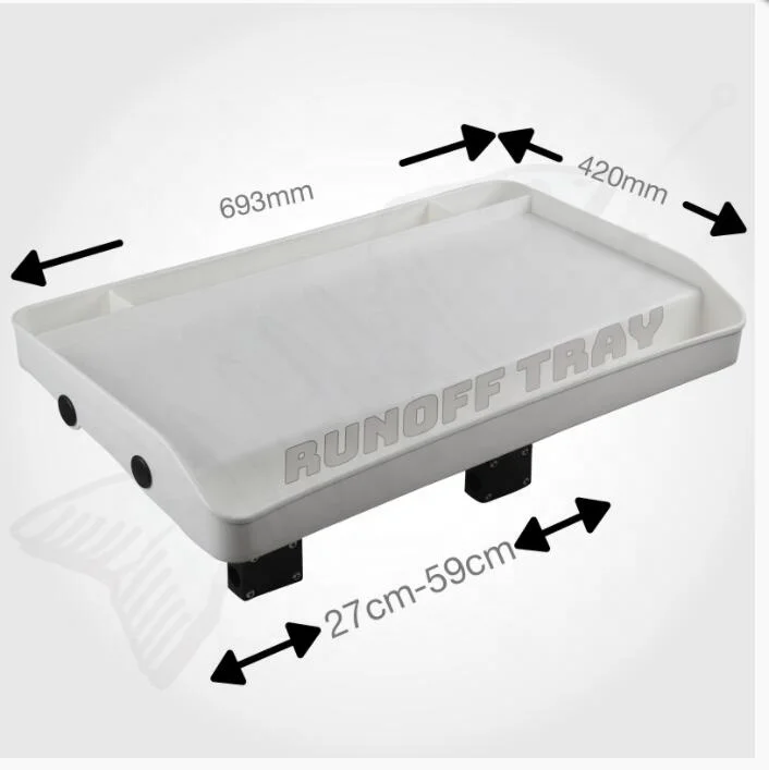 Live Boat Cutting Board Bait Table Boat Fishing Cutting Rail Mount Bait Board