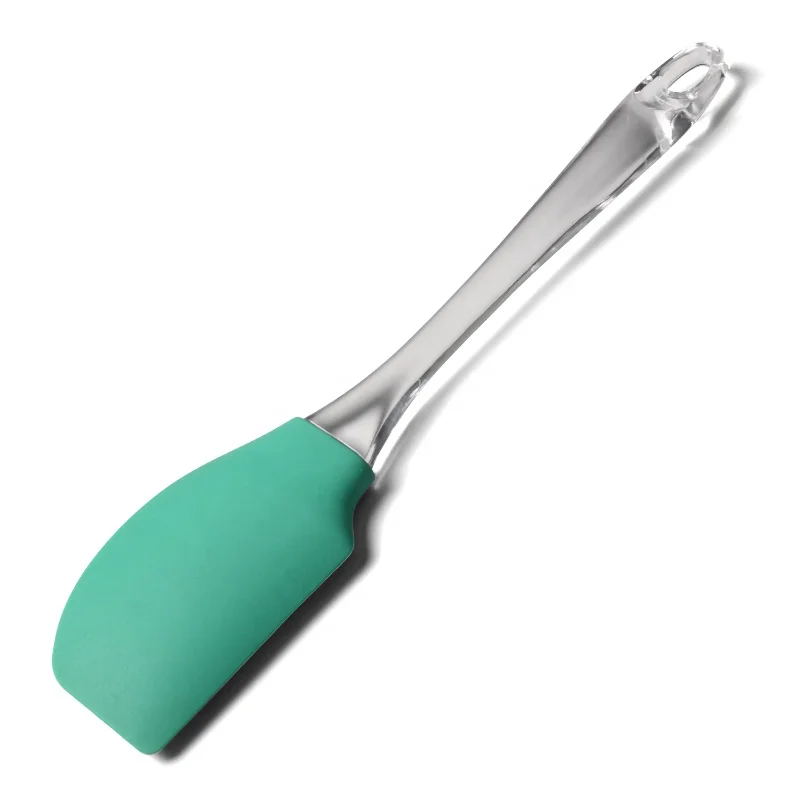 Wholesale Silicone Spatula Cake Cream Mixing Tool Heat Resistant Nonstick Kitchen Cooking Baking Scraper