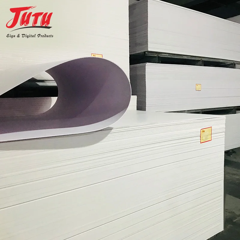 JUTU Factory Price Multiwood 18mm Pvc Foam Board/Pvc Foam Sheet Celuka Pvc Foam Sheet
