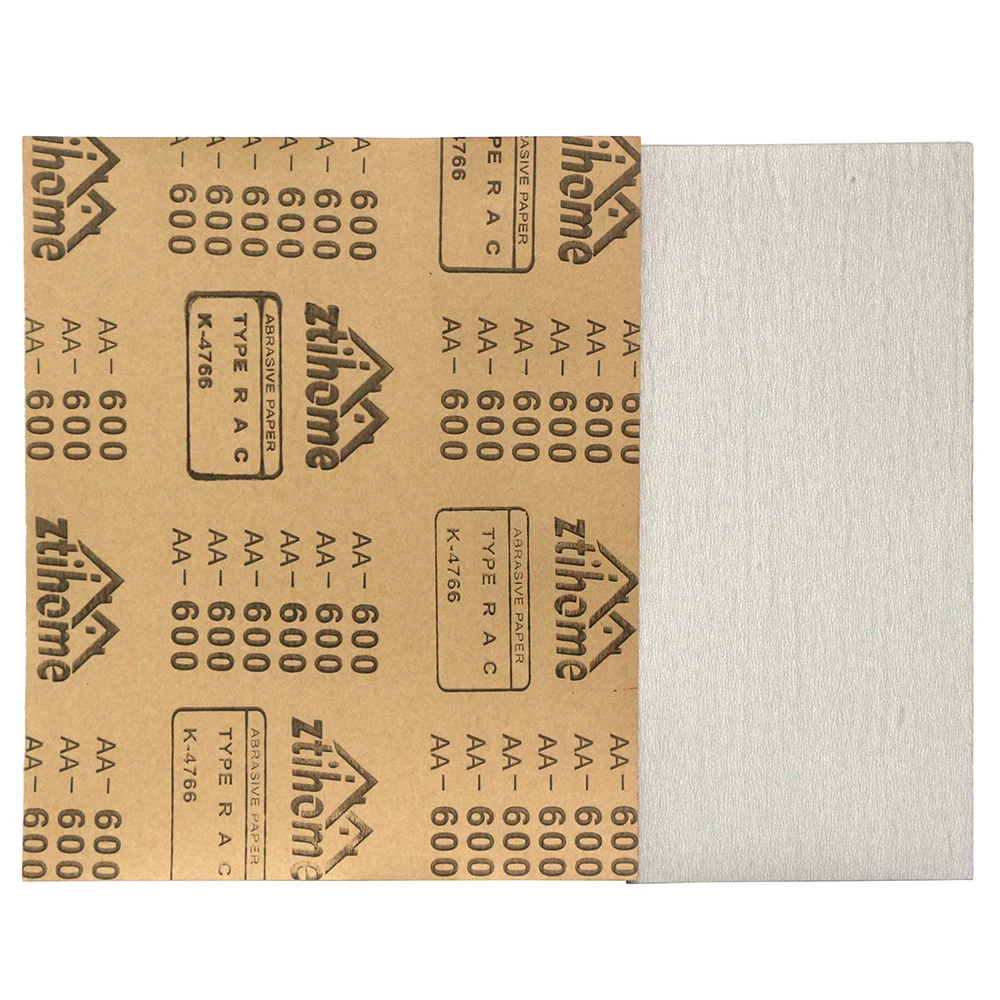 Dry Coated Zebra Sandpaper Abrasive Sandpaper for Wall Nail file Wood