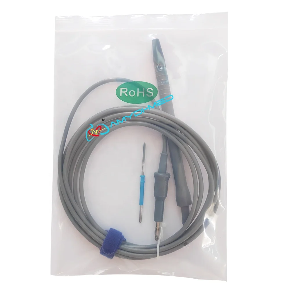 Многоразовая медицинская коагуляционная резка 4 0 ММ штепсельная вилка хирургический электрод электрохирургический карандаш для берхтольда и Мартина