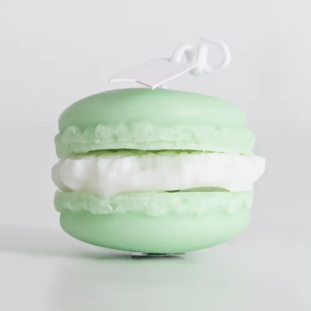 For Party Decor Birthday Wedding Party Home Decor for Diwali Gifts Simulated Desserts Food Shaped Macaroon Scented Candle