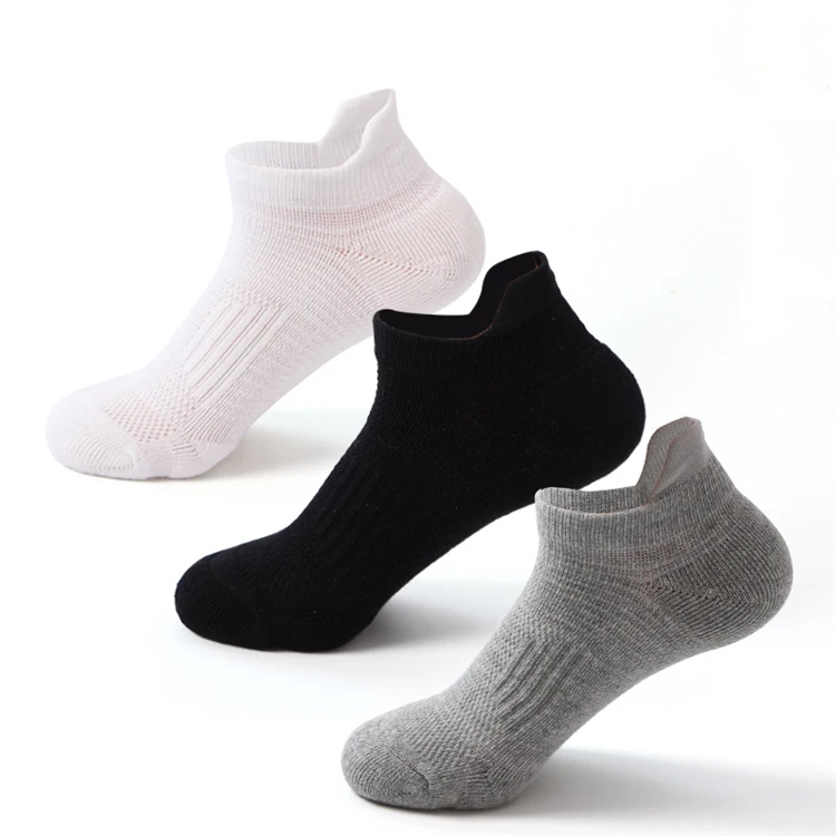 Amazon top seller fitness running socks towel bottom outdoor professional men Elite socks