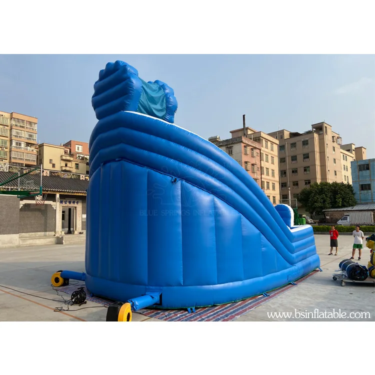 Plastic Inflatable Snowman Slide, Frozen Inflatable N Slip Slide for Children