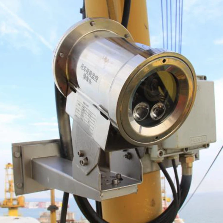 Telescopic CCTV System for Offshore Crane Anti-Corrosion Telescopic Camera Crane for Manufacturing Plants Machinery Repair Shops