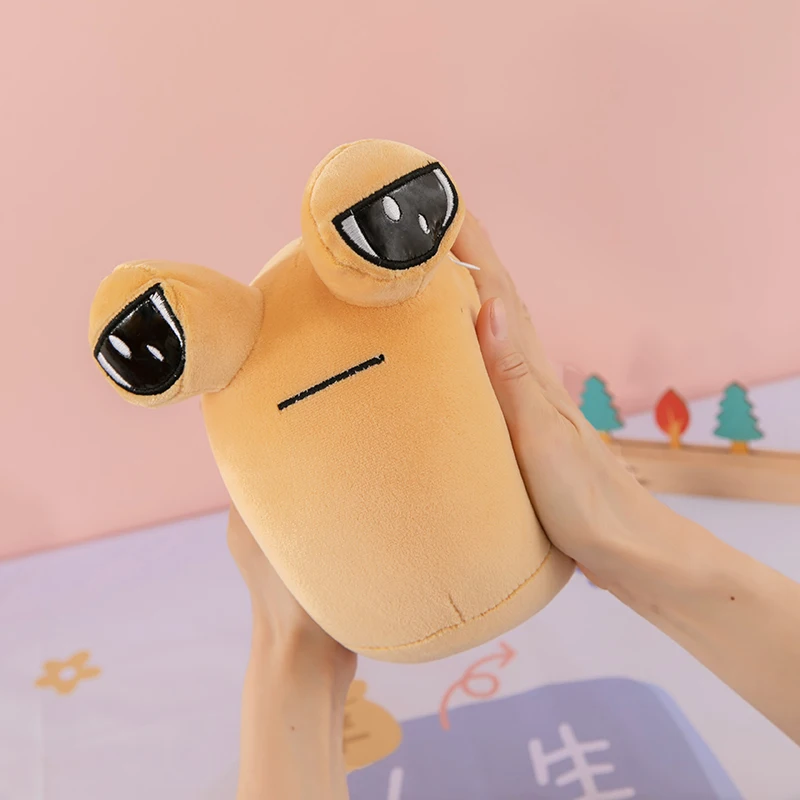 Customizable Factory Direct Sales Cute Monster Creative Doll Heart Ball Toys Customized Filling Cotton Big Eyes Alien Soft Toys