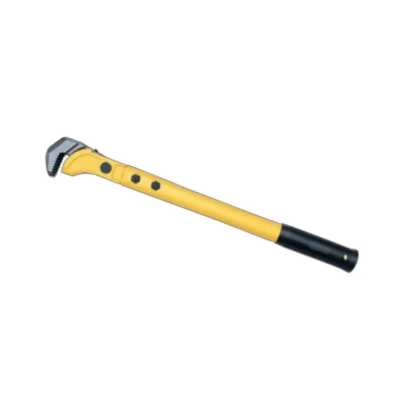 Wholesale 6 inch-12 inch High Quality Drop forged 45 carbon steel Wrench Plumbing Tool Steel Pipe Universal wrench