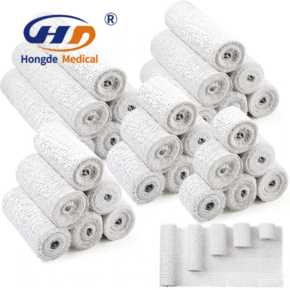 Pop Bandage CE ISO APPROVED Medical Cast First Aid Plasters Of Paris Gypsum POP Bandage Rolls Plaster Bandage
