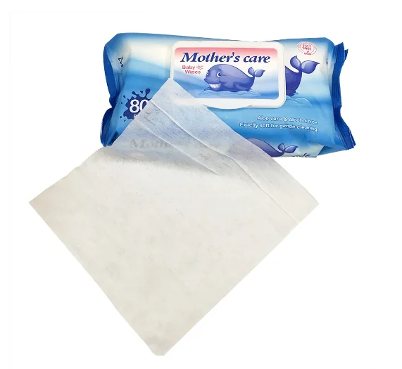 China Certified Factory Disposable Cleaning Nonwoven Soft Baby Wet Tissue