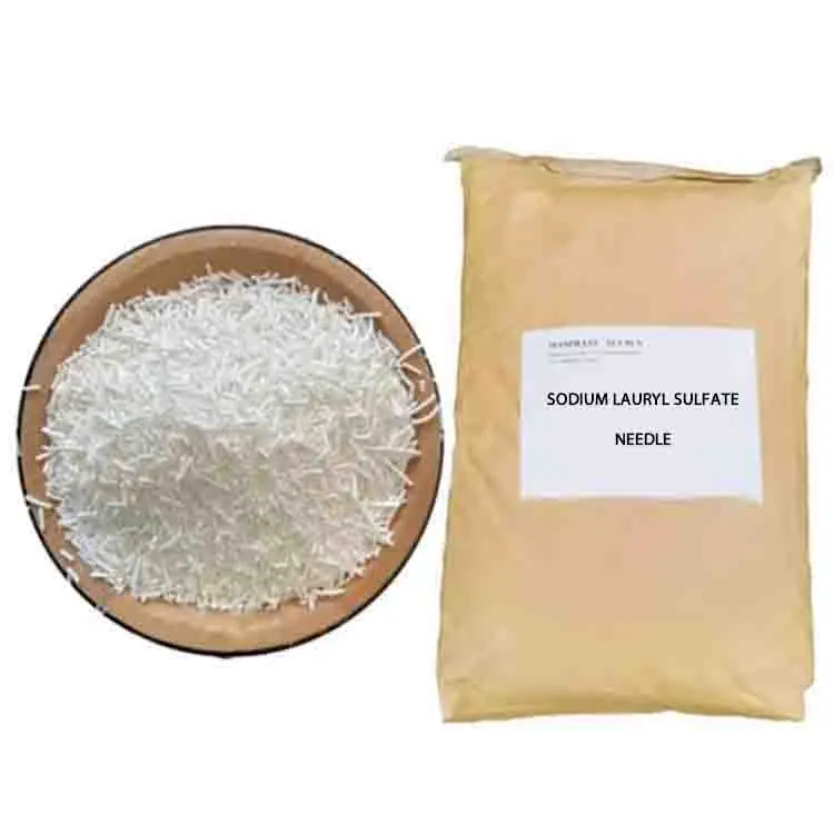 SLS Sodium Lauryl Sulfate 92/94/95 Cas 151-21-3 Foaming Agent Sodium Lauryl Sulfate Sls Powder&Needle Price For Detergent