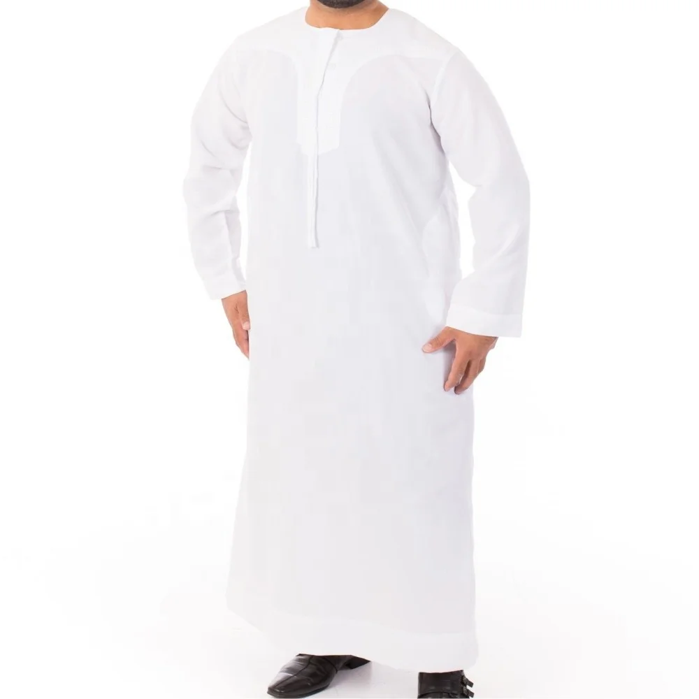 Muslim Thobe Omani Jubba Clothes Long Sleeve And Arab Thobe with Comfortable Fabric