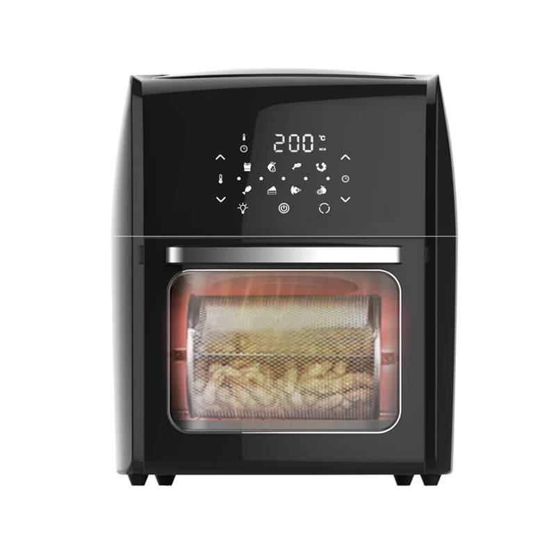 8 Preset Menu New Design 1800w 9L capacity LCD Display Electric Air Fryer Oven