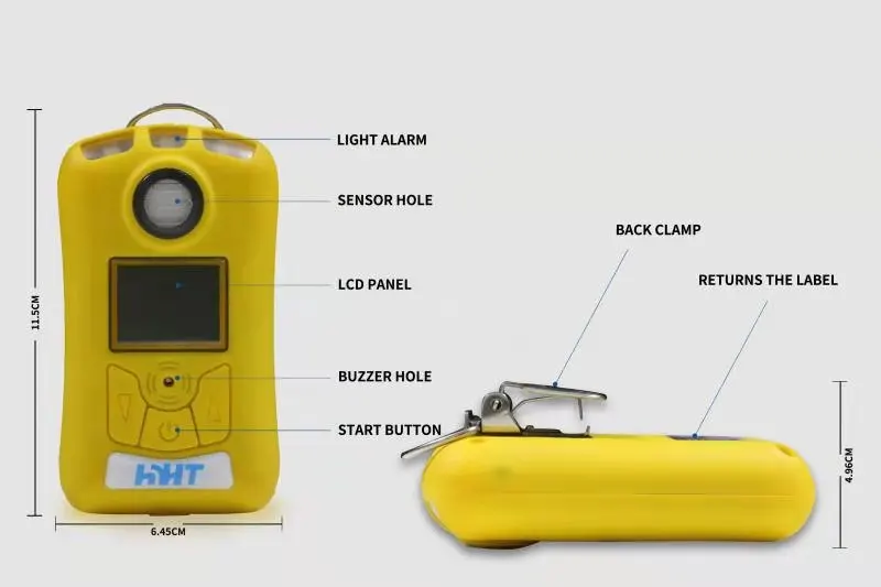 Portable LEL air quality gas tester leak detection device gas analyzer