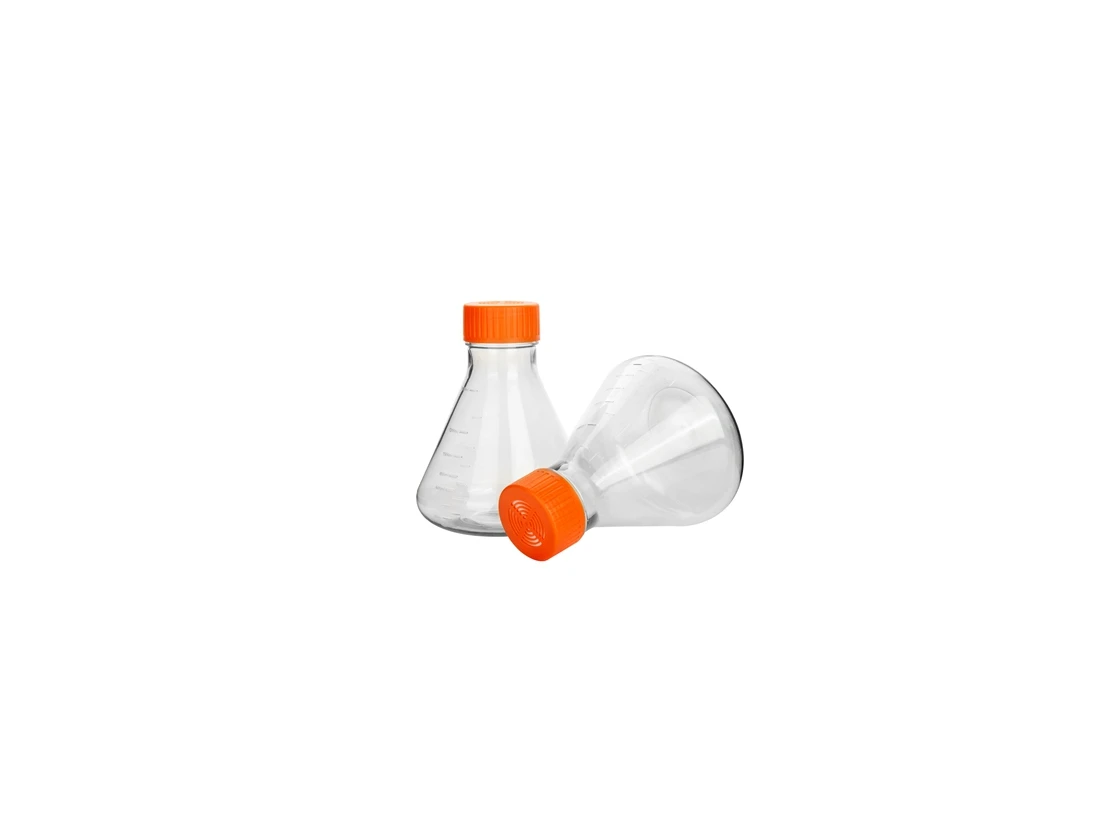  High quality service clear conical flask narrow-mouth