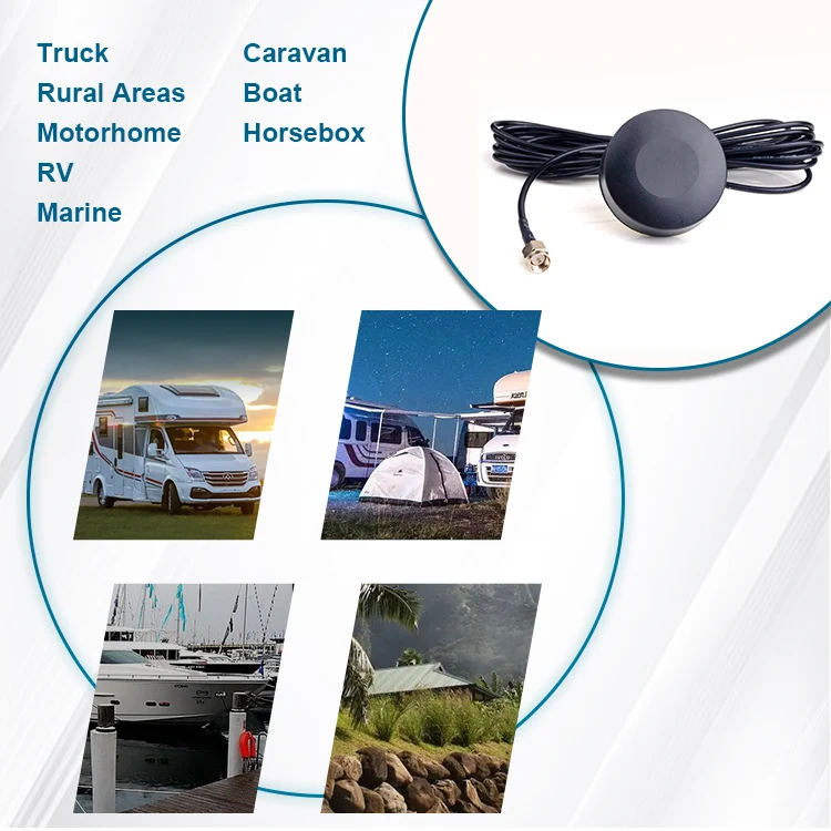 TUOSHI Car Industrial Unlocked Universal SIM card CPE 4G LTE WiFi Wireless Router with SMA Outdoor Omni-directional Antenna