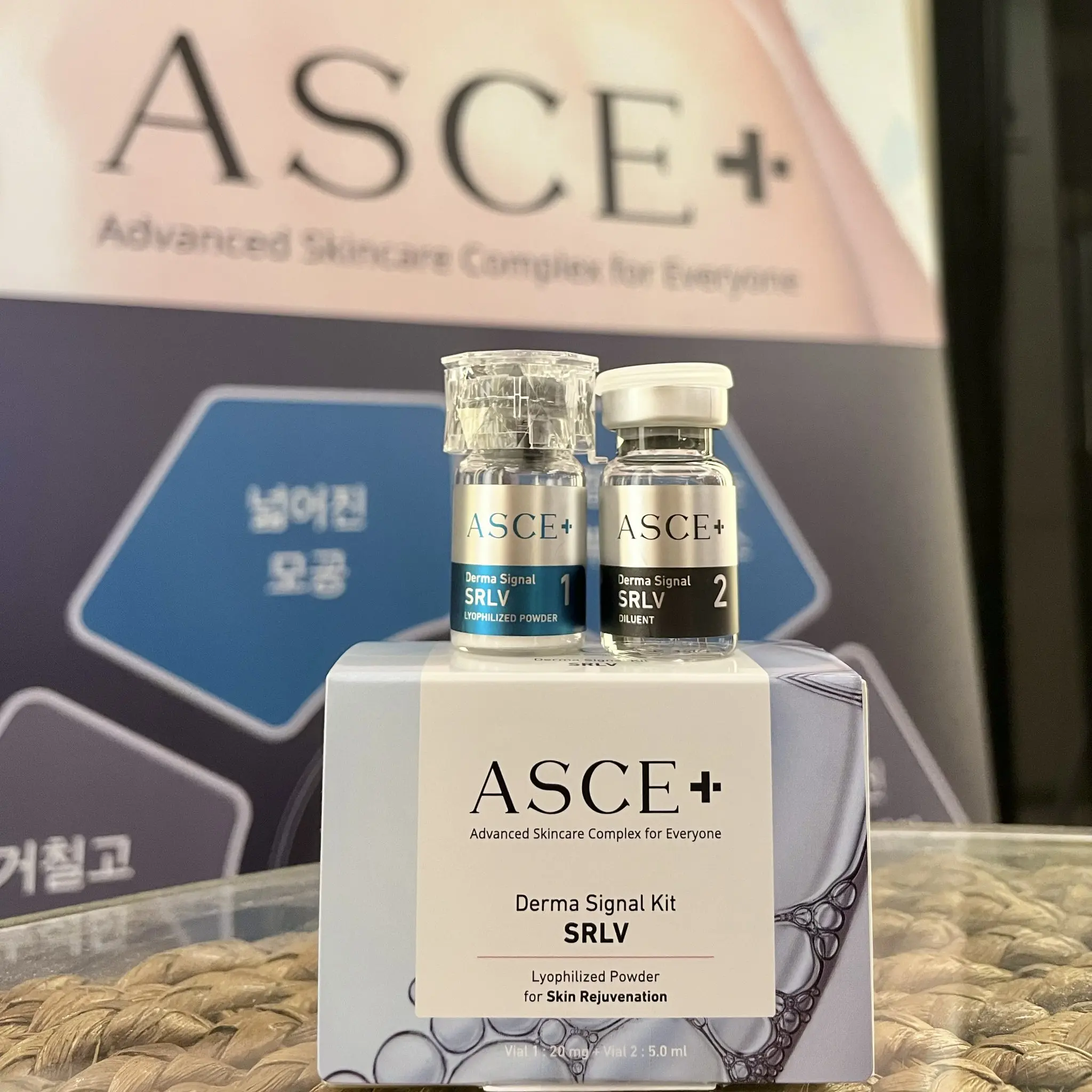 wholesale  Asce Srlv exosome premium skin Care micro needling skin booster