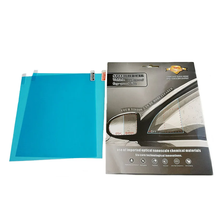 LDW Die Cutting Hot Selling Car Accessories Anti Water Mirror Protective Film Anti Fog Sticker Screen Protector,Mirror Film