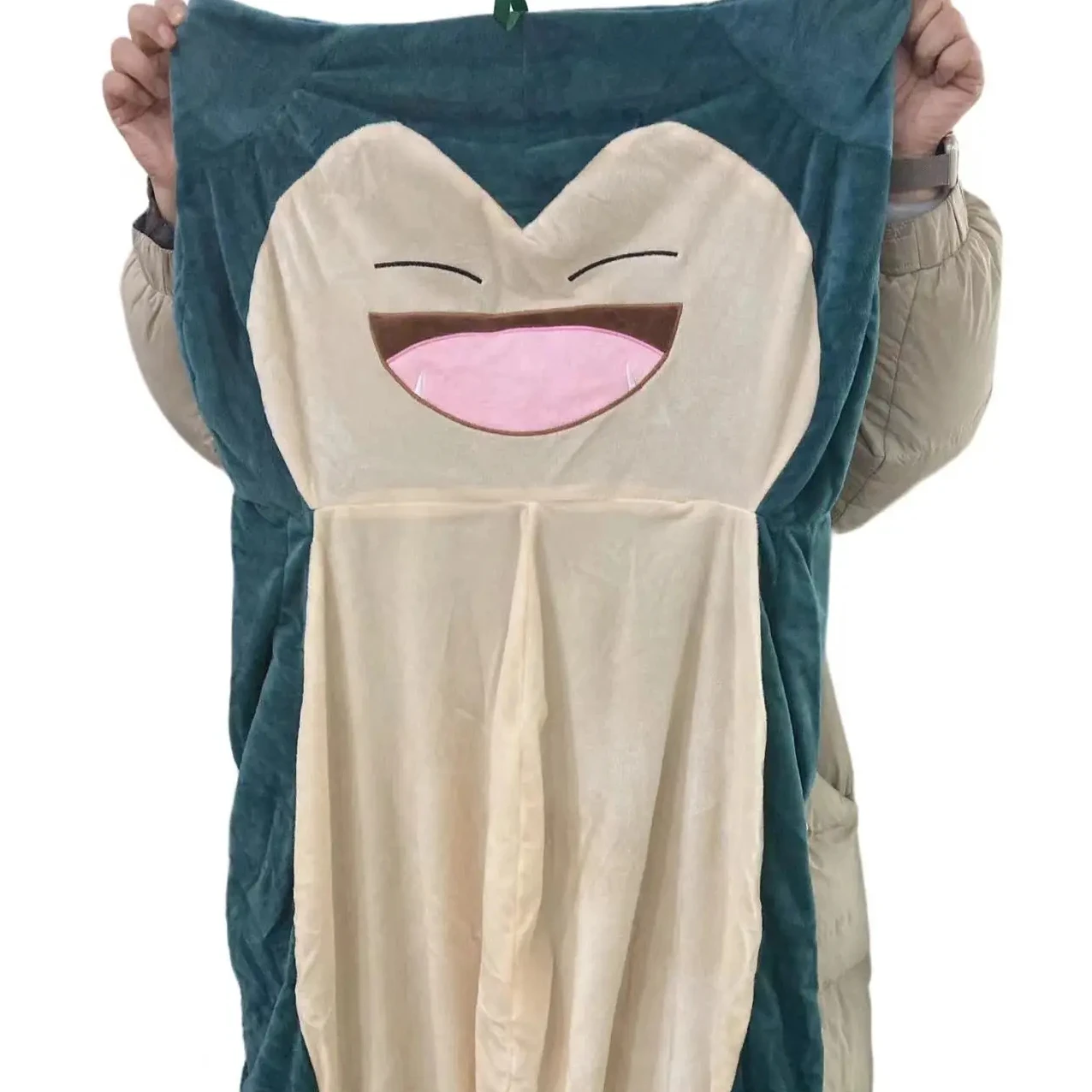 30-200cm Snorlax plush pillow soft anime snorlax plush toy Only Cover No Filling kids gift for Children