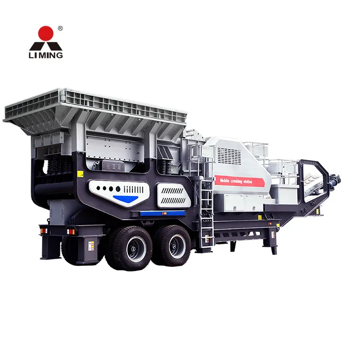 High Capacity Equipment 200 TPH Flexible Mobile Granite Jaw Crusher