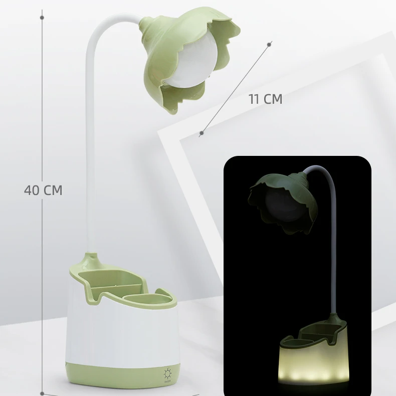 
Flower Lamps Night Light Contemporary 2019 Wholesale Luminous Fluorescent Led Cheap Light Novelty Table Lamp 