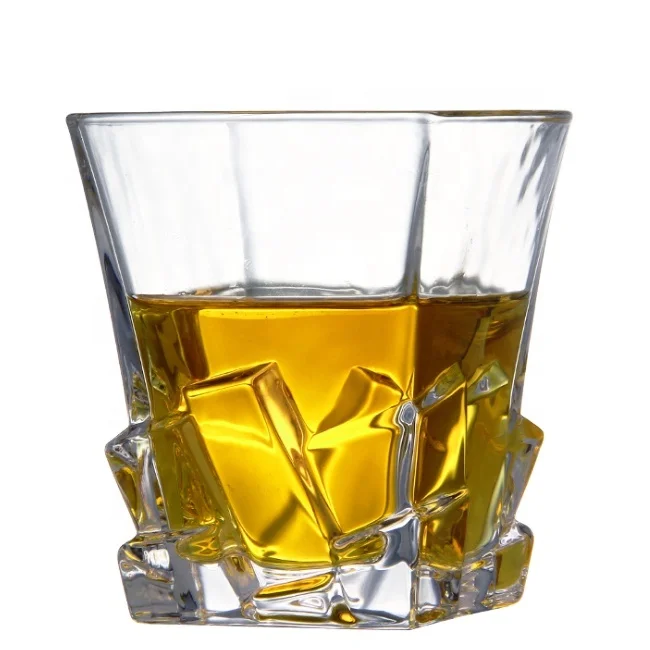 300ml Wholesale lead free  crystal Whisky glass cup drinking wine glass cup water cup for bar home restaurant