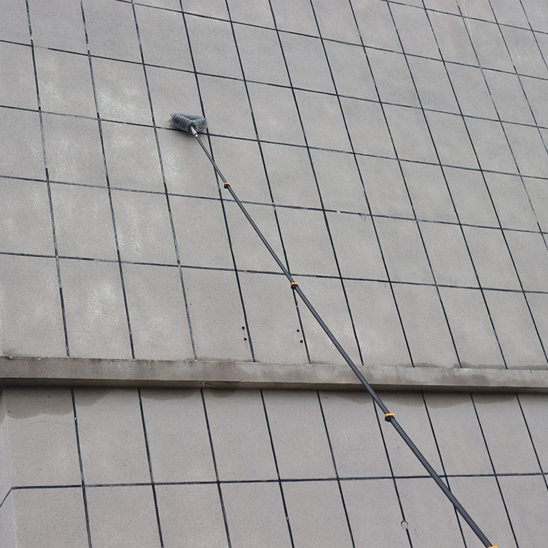 Sunnysmiler ceiling cleaning tool Factory direct sales telescopic rod ceiling wall cleaning brush