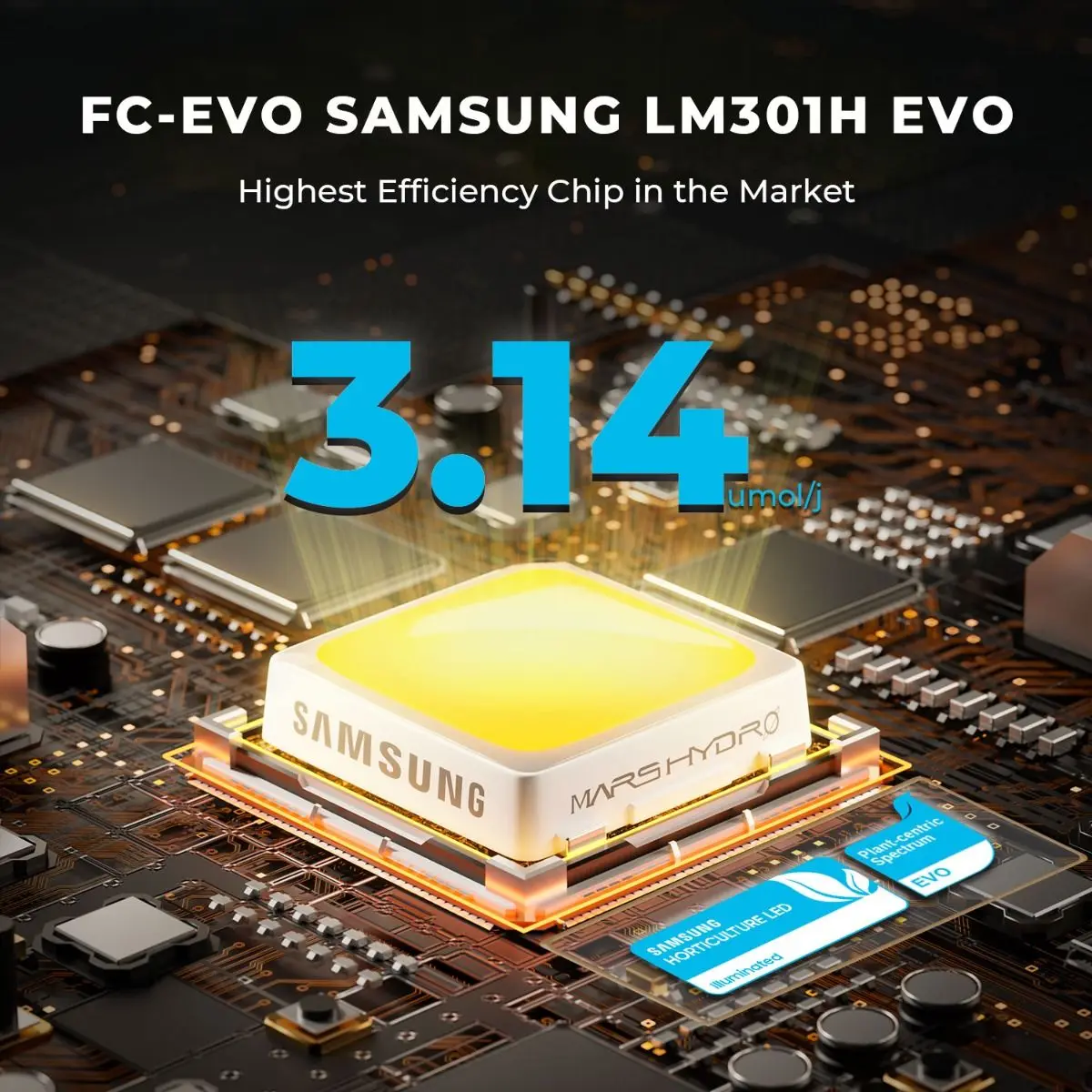300 Вт Mars Hydro FC3000 Samsung LM301H EVO полный спектр бар стиль светодиодный светильник для выращивания овощей в помещении цветок