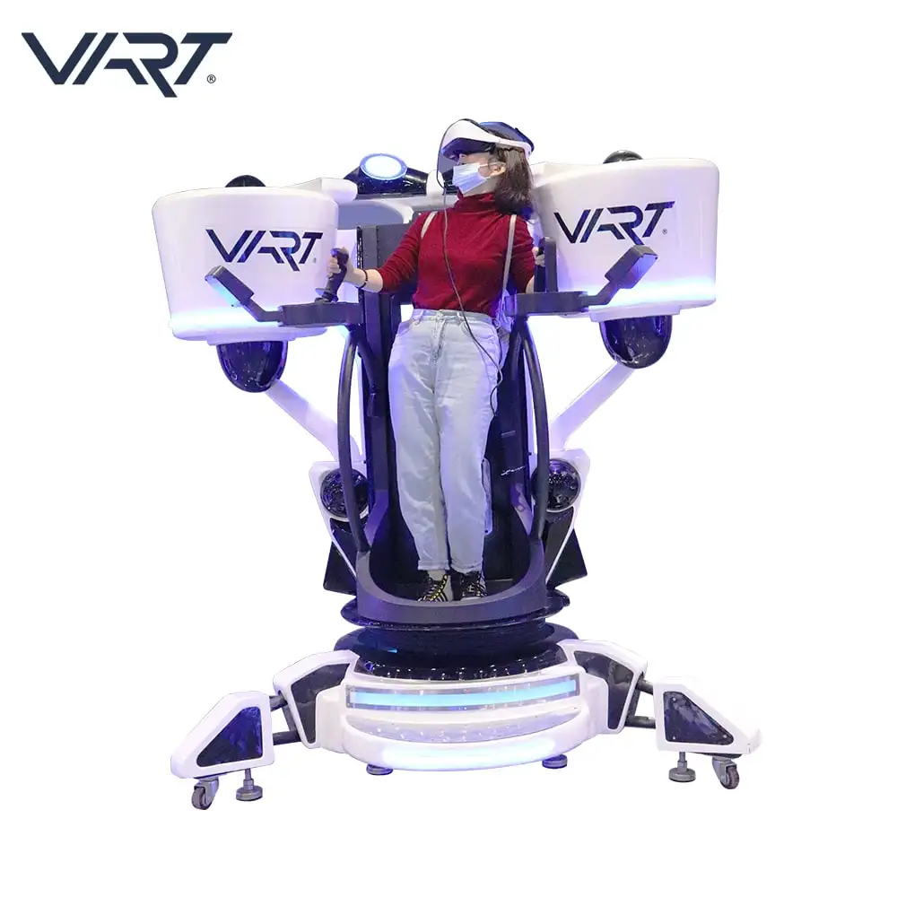 Latest Gaming VR Indoor Game Equipment Virtual Reality Flight Simulator For Sale
