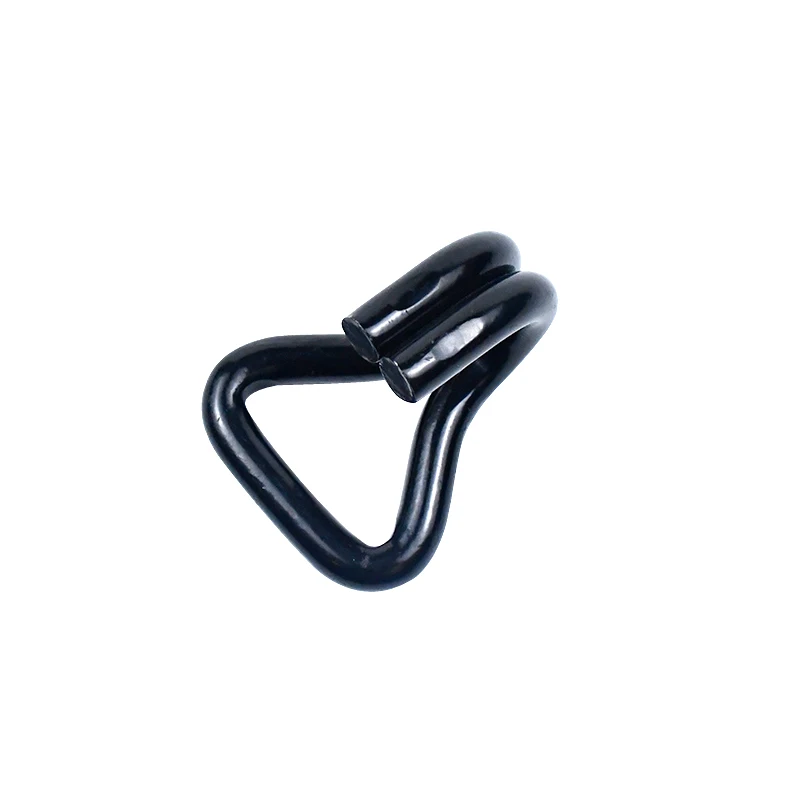 Ningbo China Manufactory 2 inch 3000kg Black PVC Coated Double J Hook