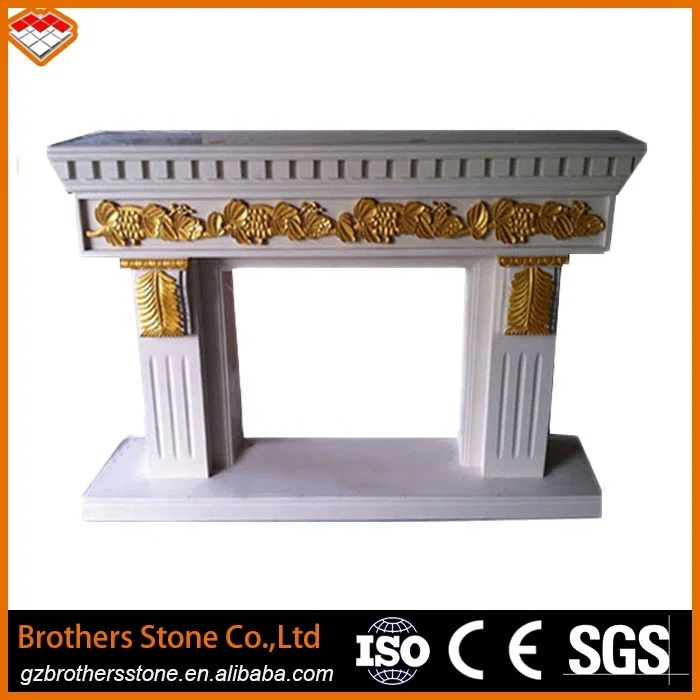 Solid Marble fireplace Surround Marble Fire Surround