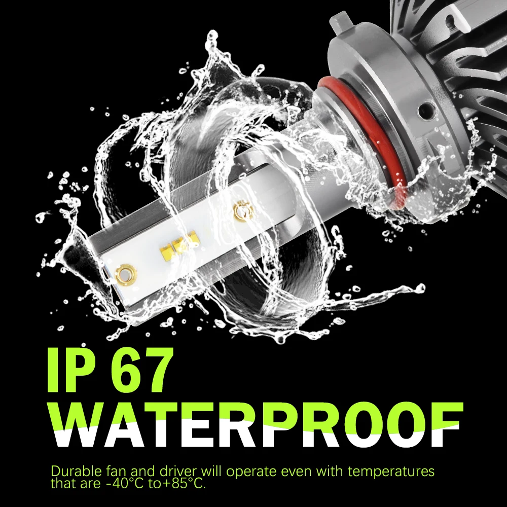 
ZES LED Chip F2 Led Headlight H4 H7 9005 9006 car lights led H4 9004 h11 