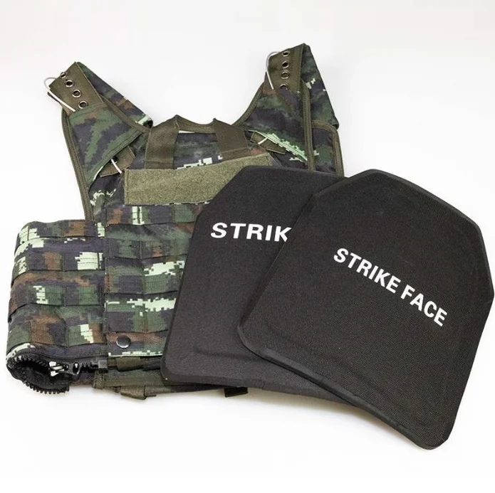 Изготовленная на заказ пуленепробиваемая керамическая тарелка Sturdyarmor класса Iv, пуленепробиваемая керамическая пуленепробиваемая тарелка Uhmwpe