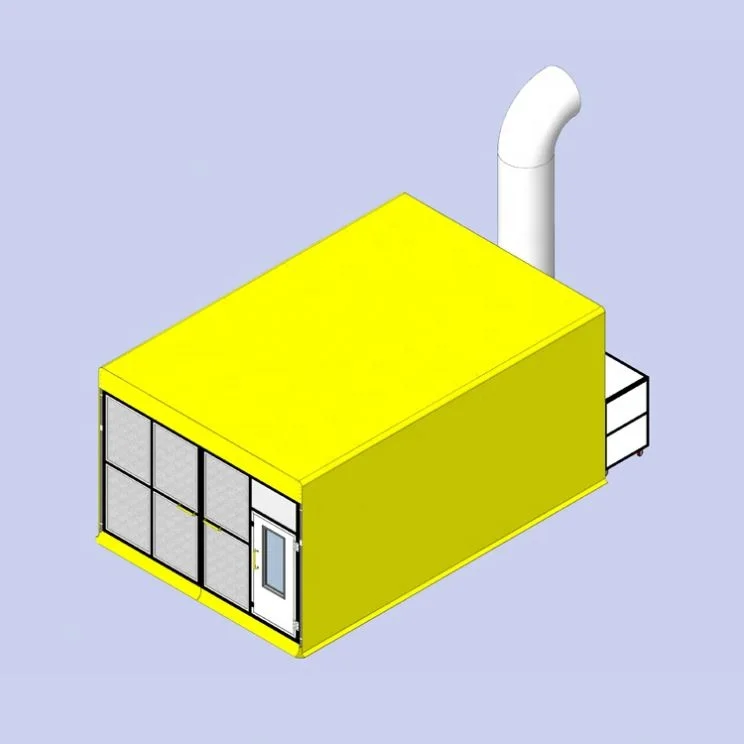 Cheap Price Painting Chamber/Outdoor Retractable Portable Car paint booth/Used Paint Spray Booth For Sale