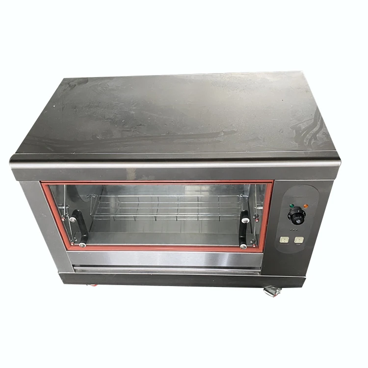 Автоматическая машина для обжарки кур роторный газовый гриль