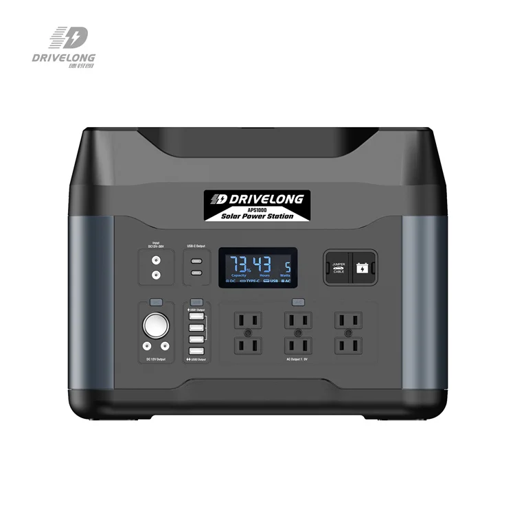 1000 watts Uninterrupted Power Supply 1000W Portable Station for Continuous Energy