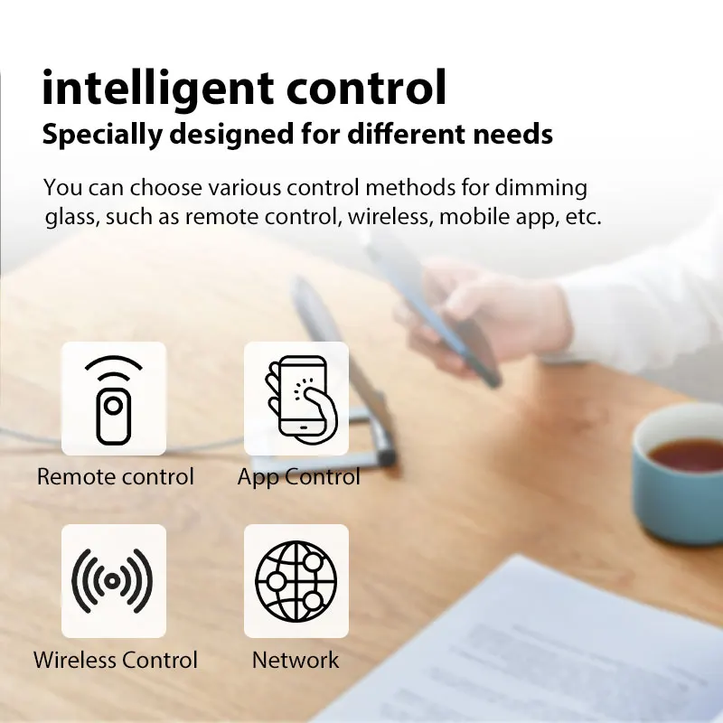 Pdlc Film Smart Glass Window Pdlc Wholesale Electrochromic Film Smart Tint Window Electric Sun Smart Home Aluminio Smart Film