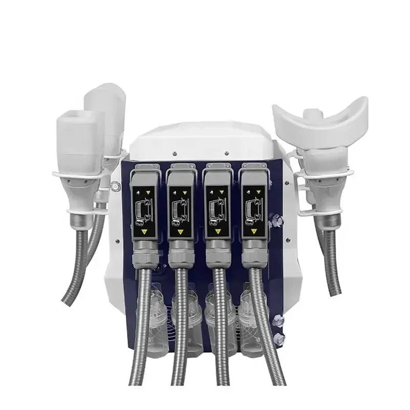 4 handles Cryolipolysis Slimming Machine Portable Fat Freezing Machine Diamond Ice Body Sculpting Machine