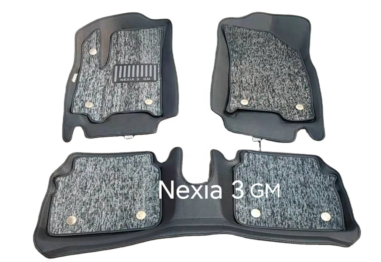 5D Car FLOOR Mats for Nexia 3 GM Hot selling in Uzbekistan Auto accessories Practical and durable Left Hand Drive