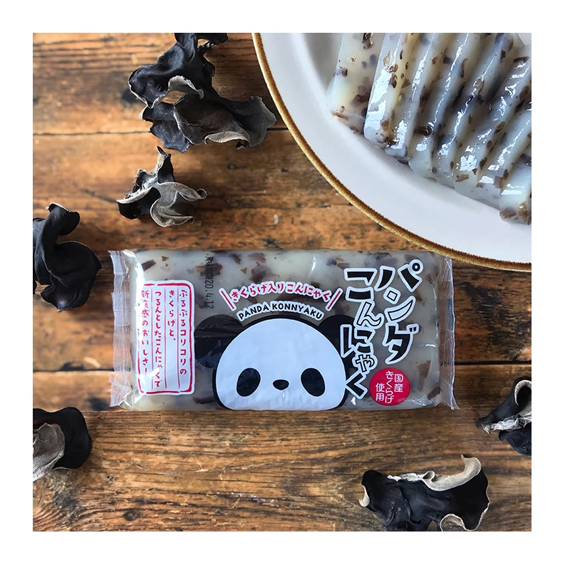 No taste products Fresh Red Panda Konjac with an elegant texture