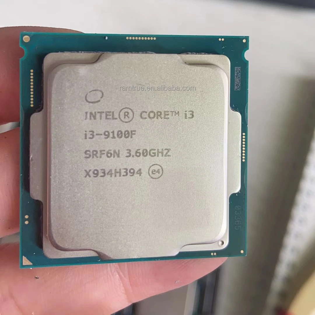 Hot Selling I3 Core I3 9100f Processor Cpu 1151 Socket I3-9100f