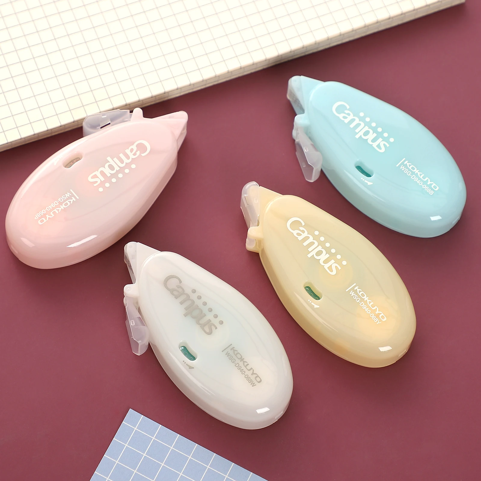 8 м * 6 мм креативная стираемая самоклеящаяся роликовая клейкая Милая портативная Двусторонняя вискозная лента кавайные Канцтовары Школьные принадлежности