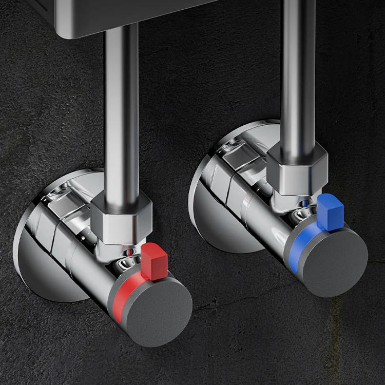 Factory Price Copper Ceramic Angle Valve Wall Mounted Quick Open Angle Stop Valve For Bathroom Toilet