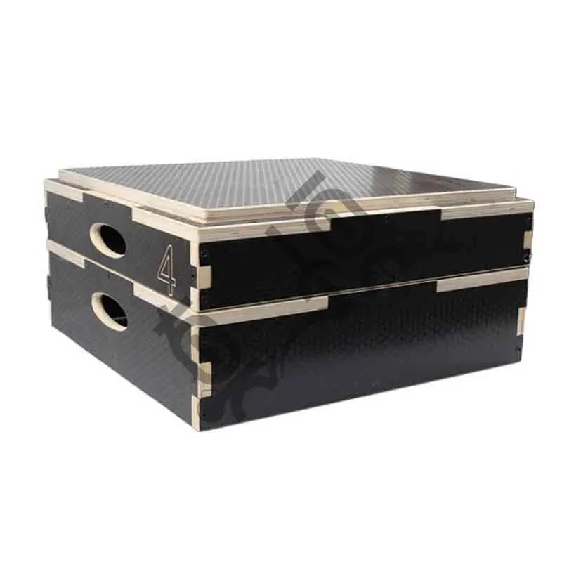 Adjustable Wooden Jump Boxes Gym Fitness Equipment for Strength Exercise Training Jump Box