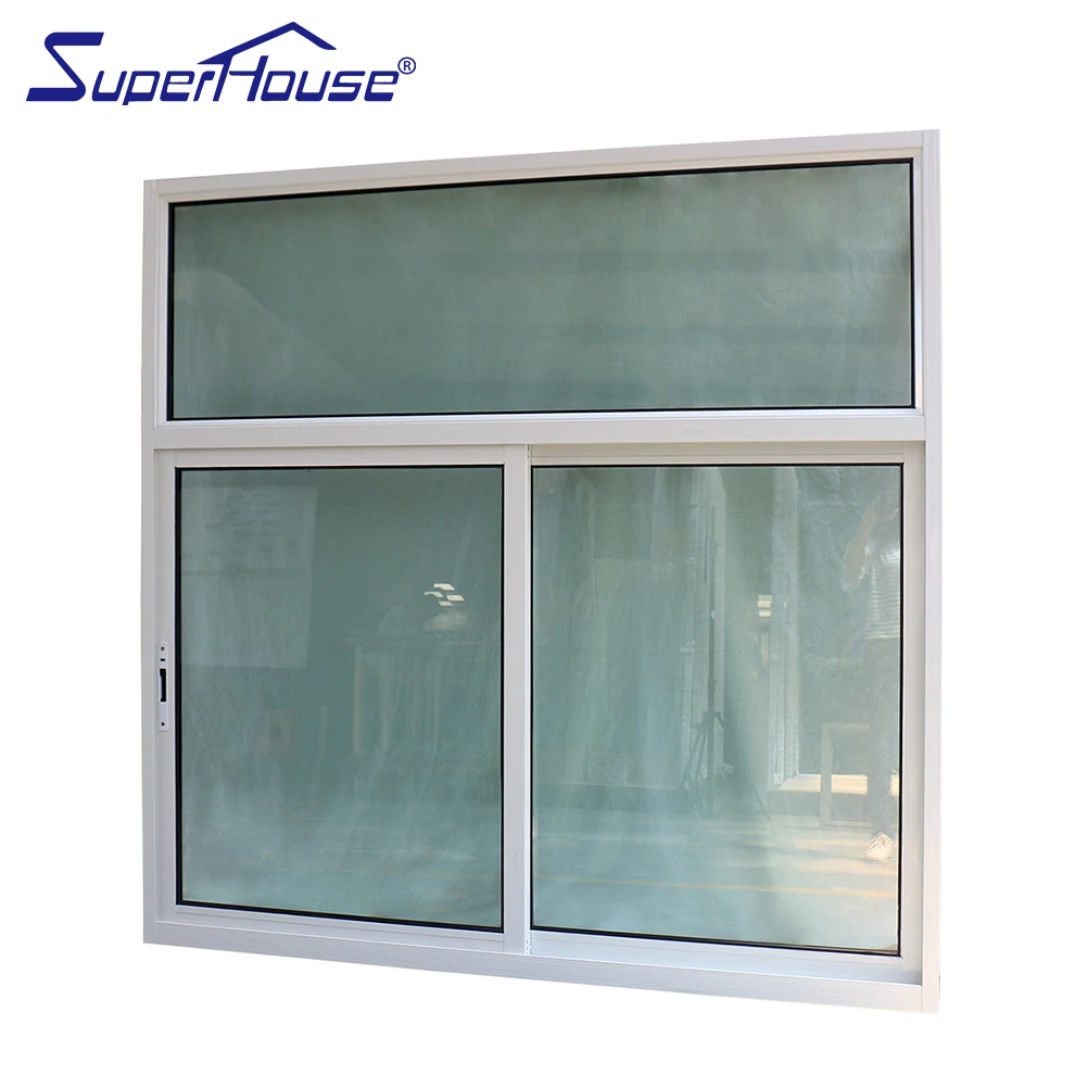 Superhouse large glass windows with FL Approval Hurricane Proof