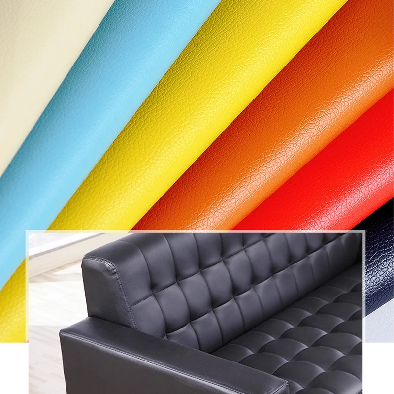 DE90 High quality pvc vinyl fabric faux pvc leather for car seat cover,bags,sofa