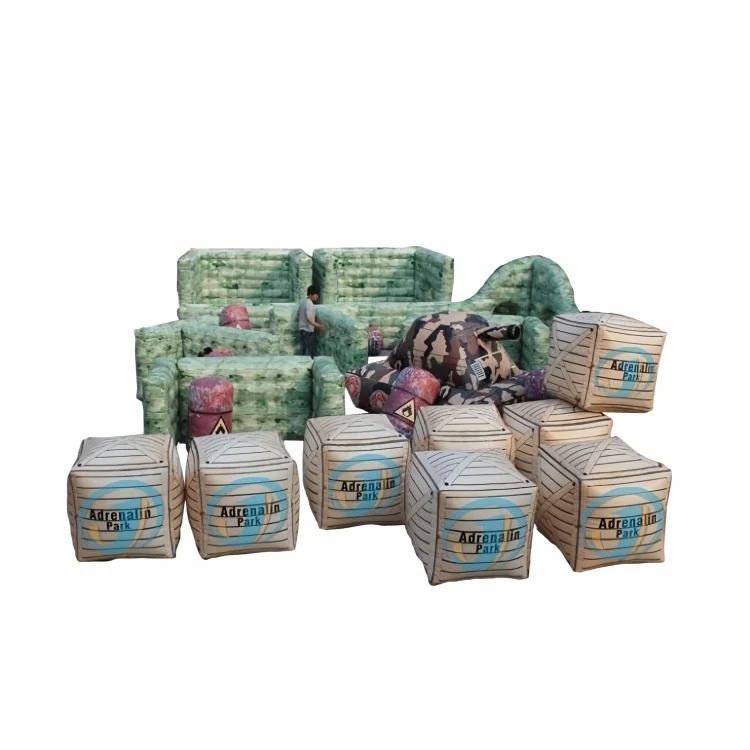 Inflatable Paintball Bunker Set