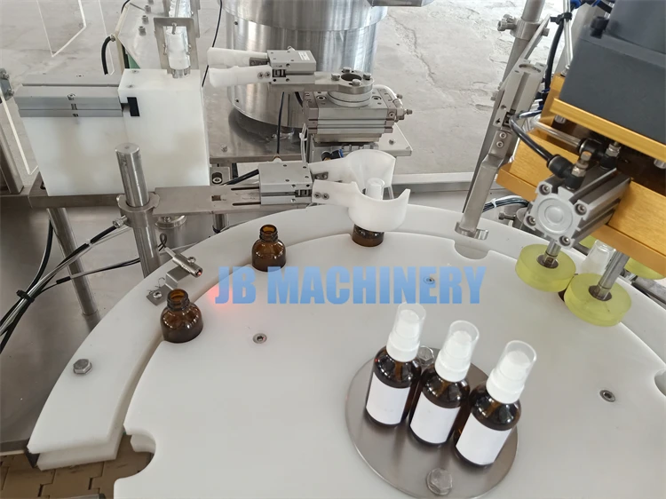 Автоматические Машины Для Розлива и закупорки парфюмерных бутылок от превосходного производителя