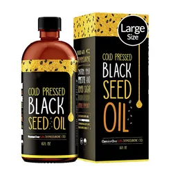 Private Label Organic Boost Immunity Cold Pressed Black Cumin Seed Oil